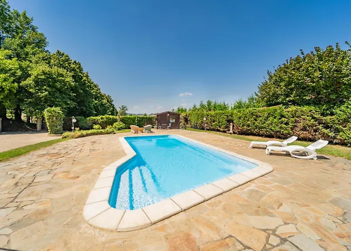 With Pool In Unesco, 4 Room, Parking E Free Wifi San Damiano dʼAsti